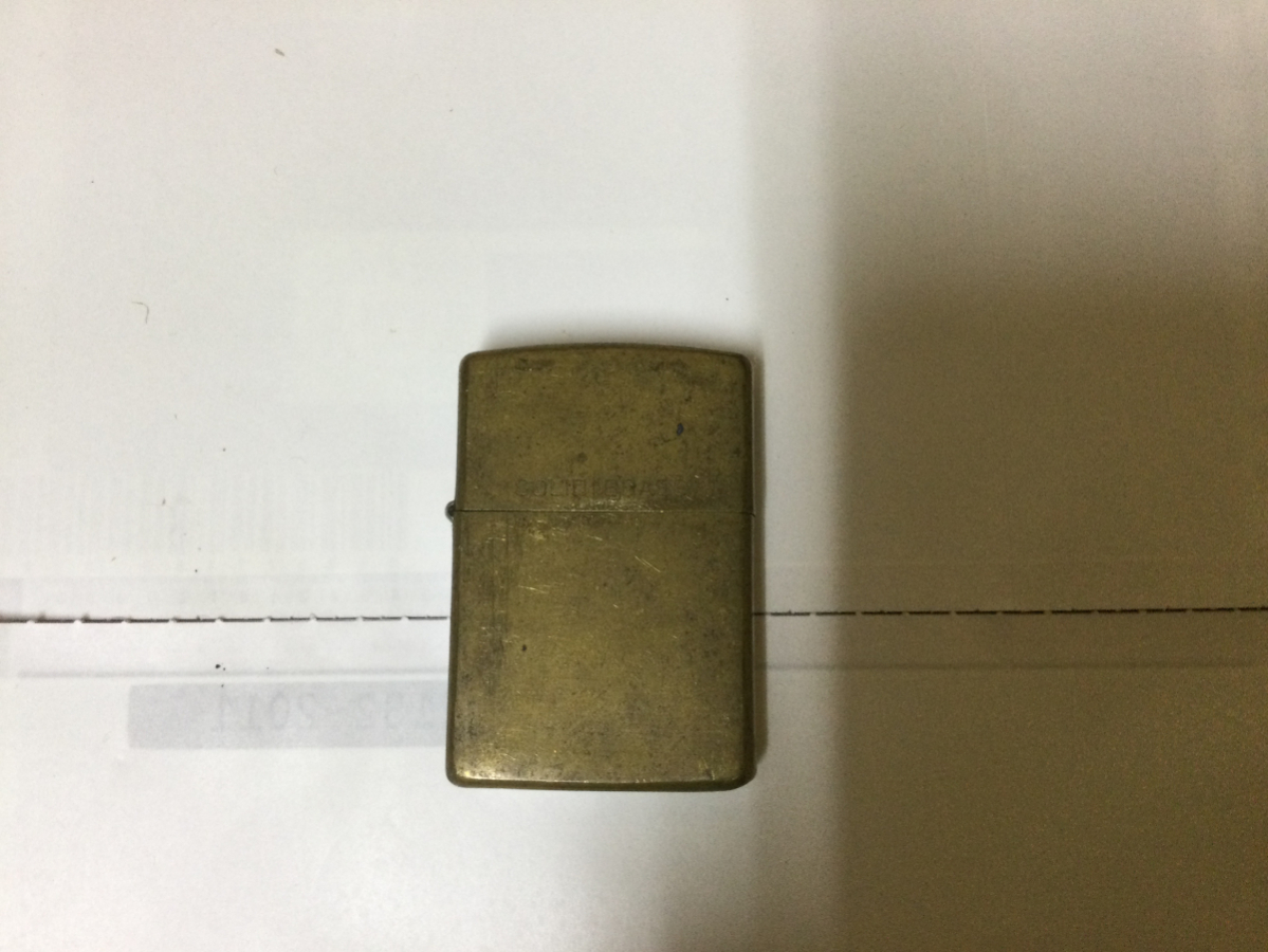 ☆① 必見 Zippo ジッポ SOLID BRASS ソリッドブラス 1932-1992