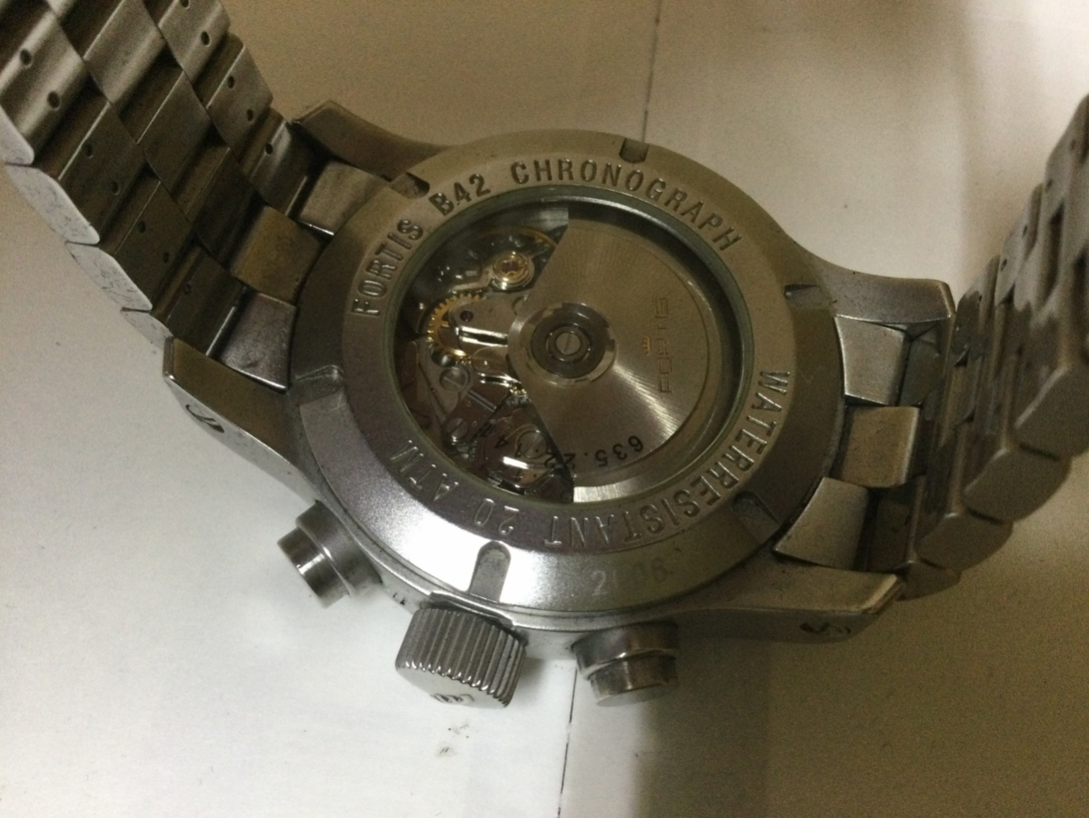 ☆④ 必見 FORTIS フォルティス B42 635.22.141 CHRONOGRAPH ☆④ 必見 FORTIS フォルティス B42 635.22.141 CHRONOGRAPH