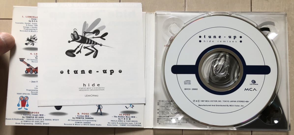 CDアルバム hide remixes tune - up 紙ジャケット_画像2