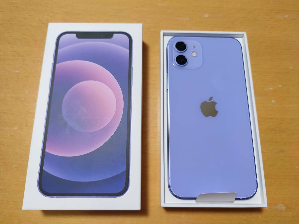 iPhone12 64GB 新品 パープル SIMロック解除済 | www.jarussi.com.br