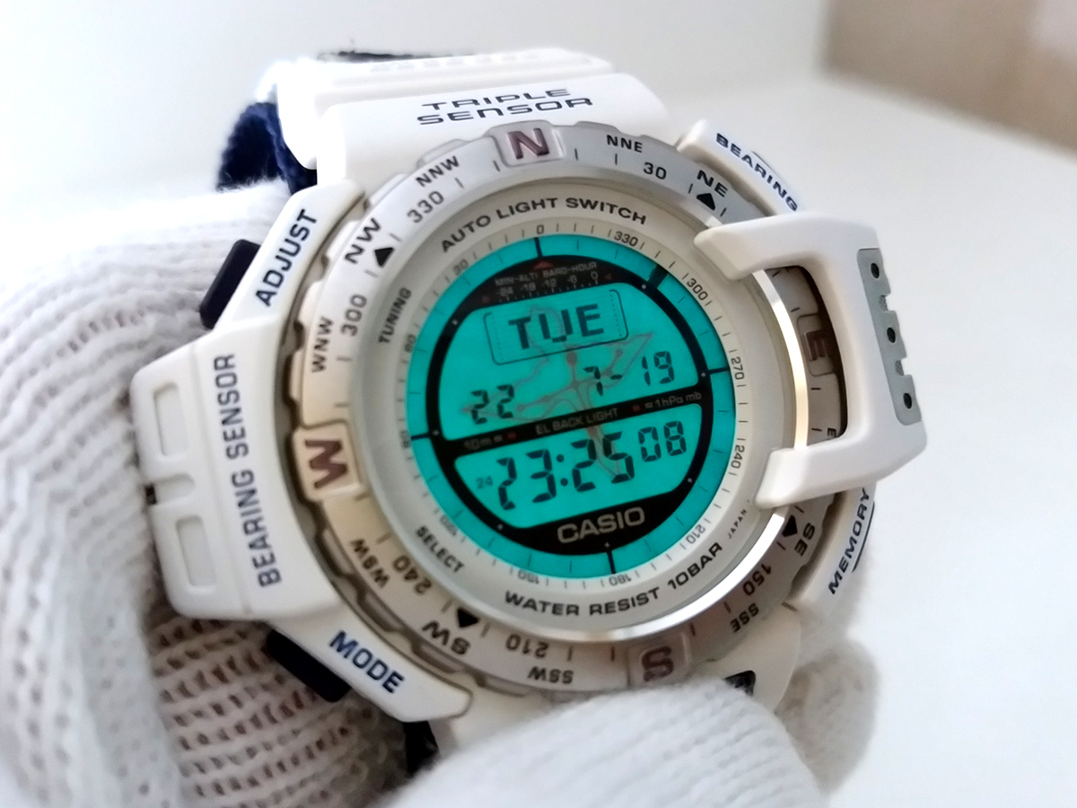 稼働中 】 カシオ デジタル 腕時計 CASIO PRO TREK PRT-40 稼働中 】 カシオ デジタル 腕時計 CASIO PRO TREK PRT-40