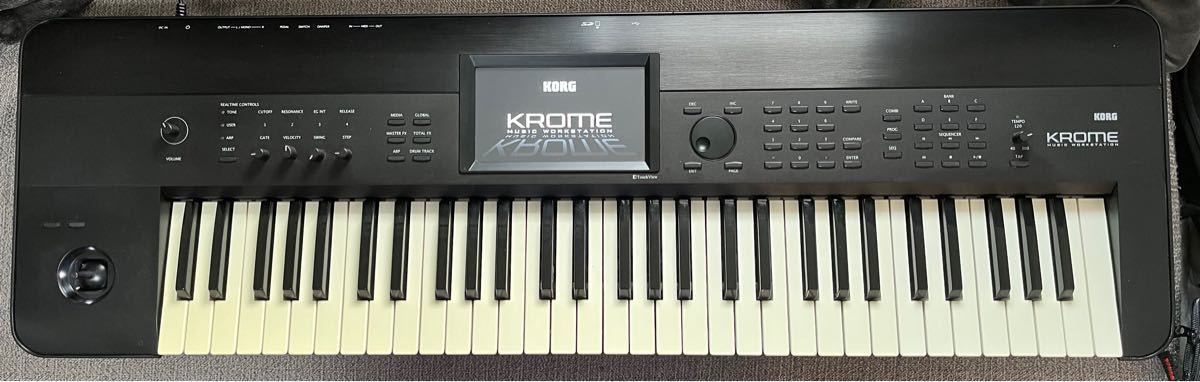 まとめ買い特価 KORG キーボード シンセサイザー KROME EX クローム 73鍵 音楽制作 ステージ ライブパフォーマンス  カラータッチパネル搭載 fucoa.cl