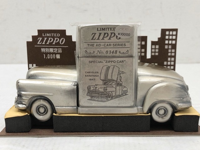 ZIPPO 限定品 AD-CAR CHRYSLER SARATOGA ジッポ-