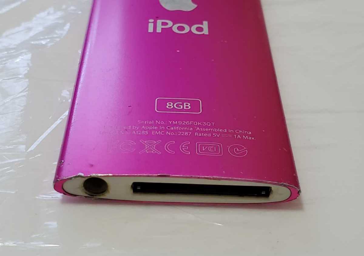 iPod nano 第4世代 8GB ピンク 本体 4世代 H30323_画像4