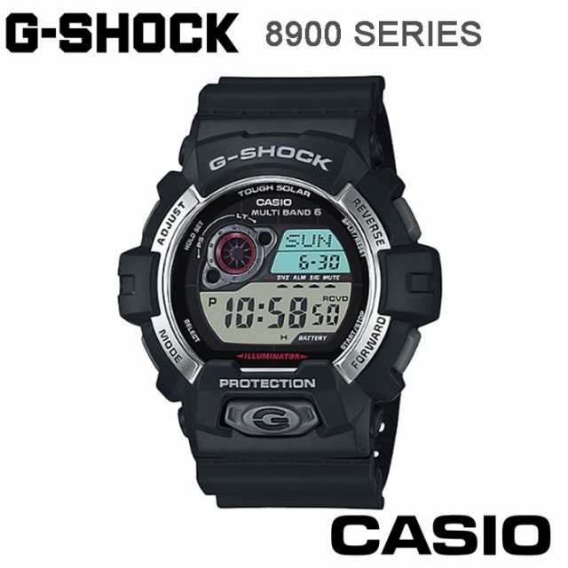 【正規販売店】【3年保証】CASIO カシオ G-SHOCK G-ショック GW-8900-1JF 腕時計 ２０気圧防水 ソーラー 電波(G002) プレゼント