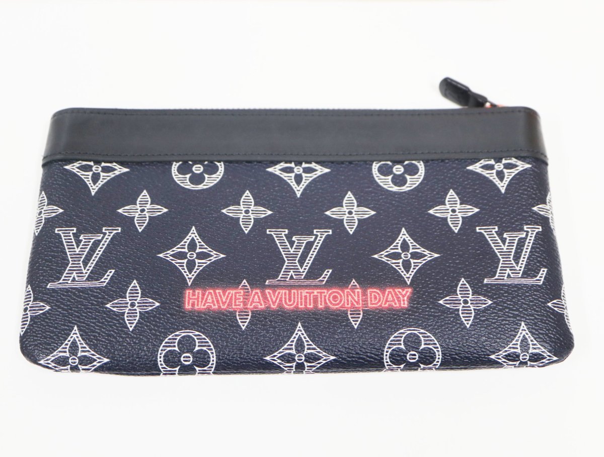 美品!ルイヴィトン LOUIS VUITTON モノグラム インク アップサイド