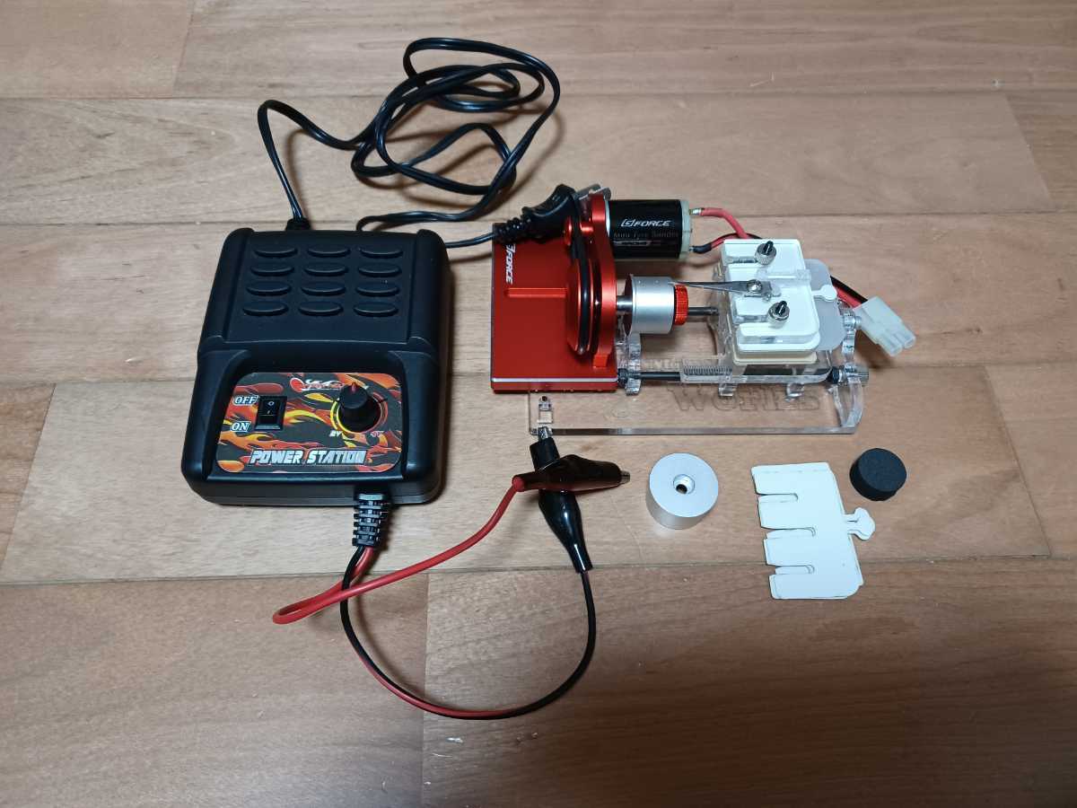 ミニ四駆 モーター慣らし機 Gフォース タイヤセッター ペラタイヤ作製