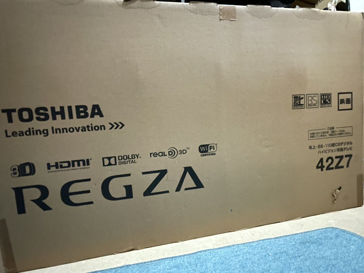 【13年式・作動品】 東芝 TOSHIBA レグザ REGZA 42Z7 液晶テレビ