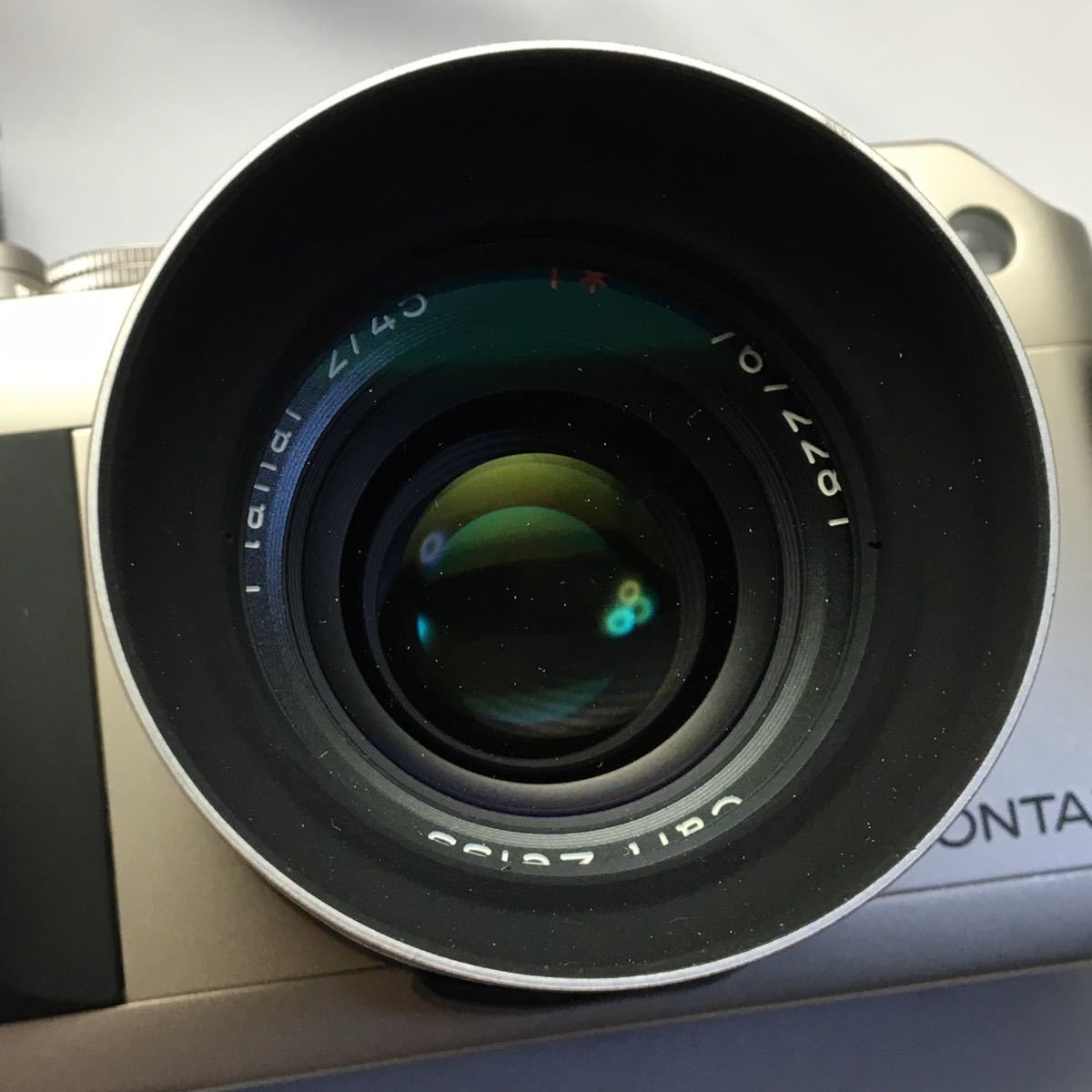 CONTAX G1 ボディー + PLANAR 2/45 + SONNAR 2.8/90 セット販売