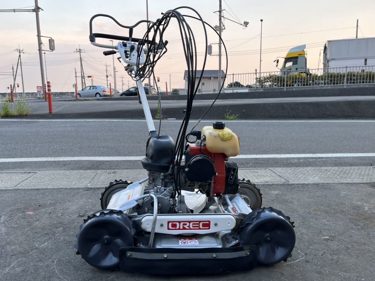 オーレック 自走式草刈機 スパイダーモア SP850A 動作確認済み www