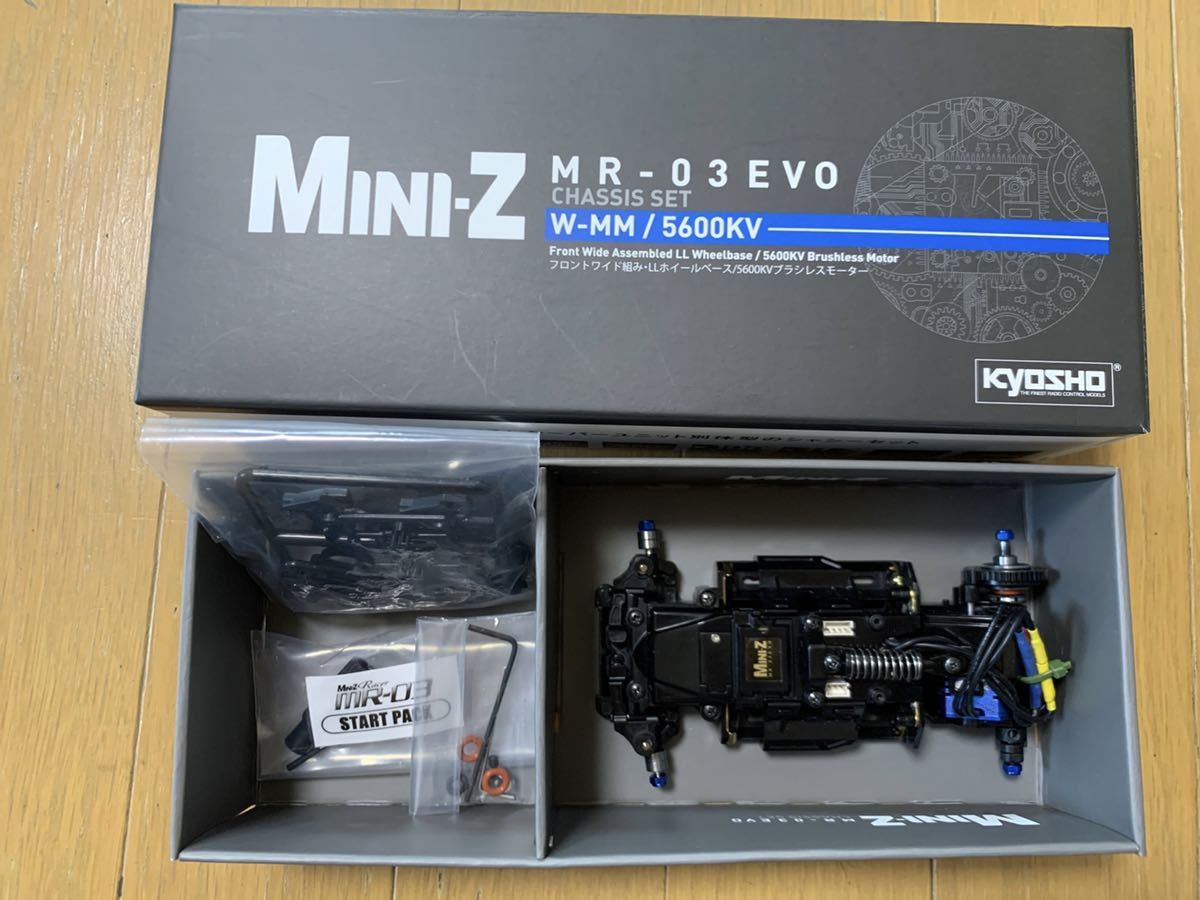 ミニッツ MR03 VE 青缶 Yahoo!オークション - 京商 ミニッツ mini-z MR-03 EVO KYOSHO