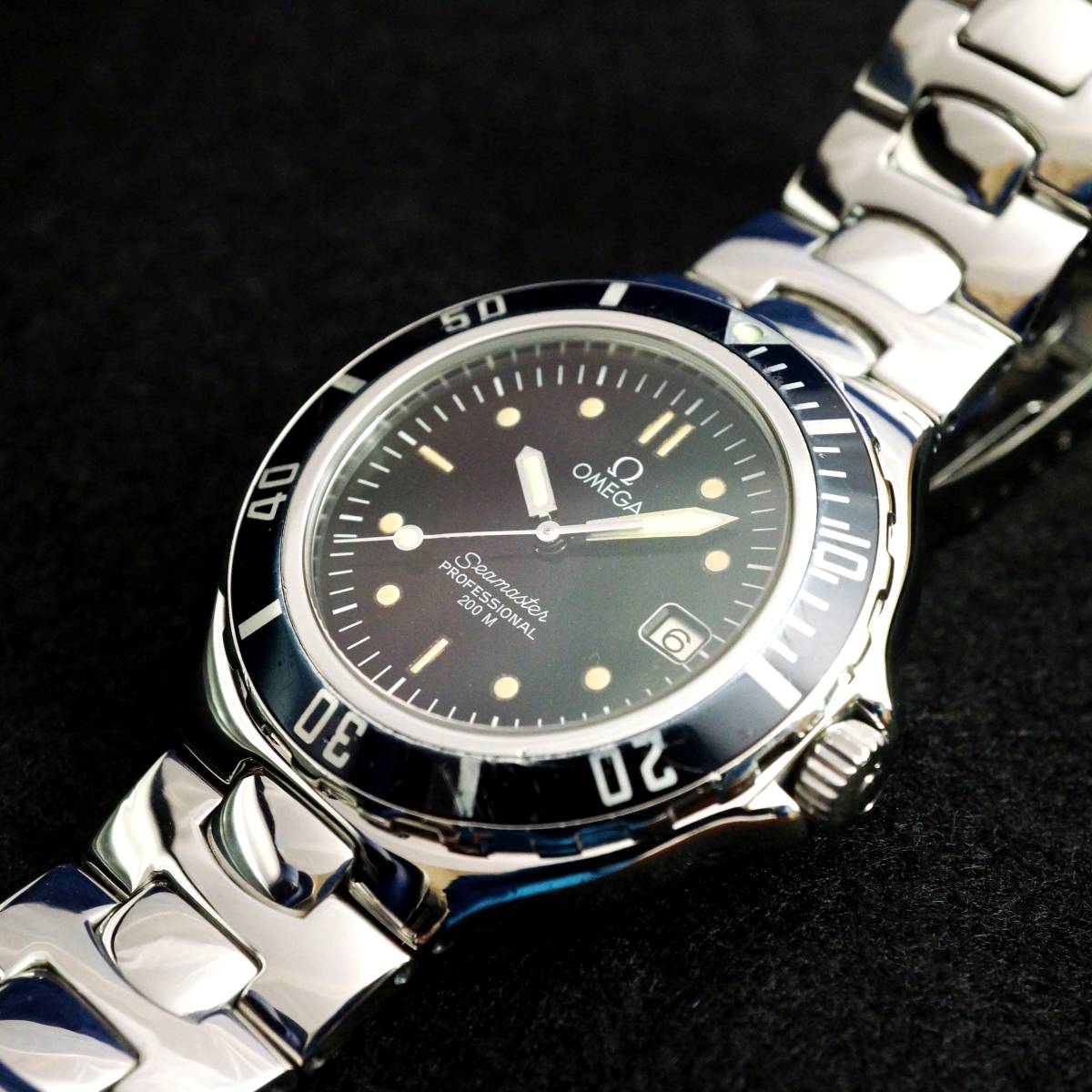 OH済み！ オメガ シーマスター OMEGA Seamaster 200 プレボンド Cal