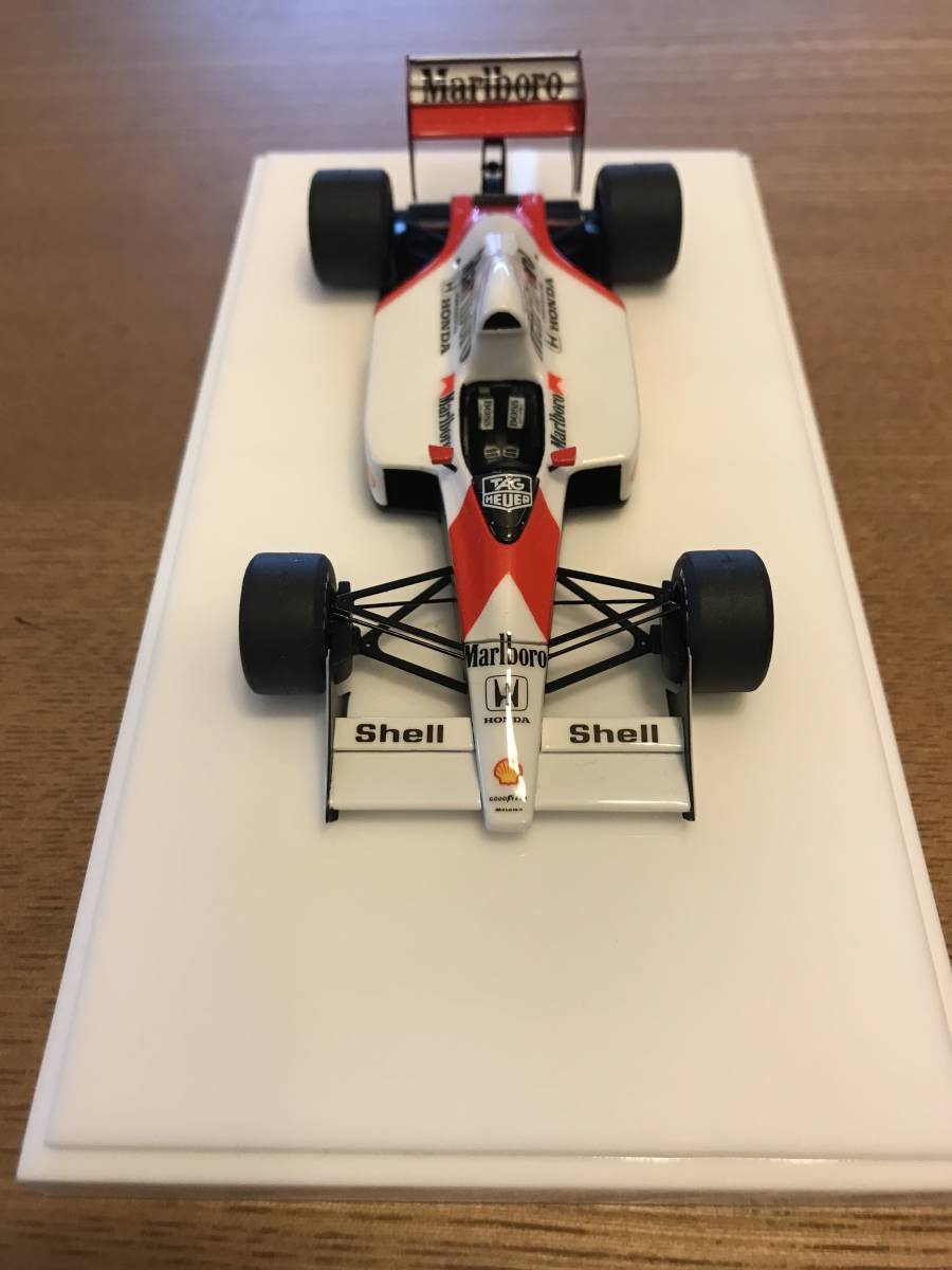 1/43完成品 TAMEO改造 マクラーレン・ホンダ MP4/4B A.セナ 1988