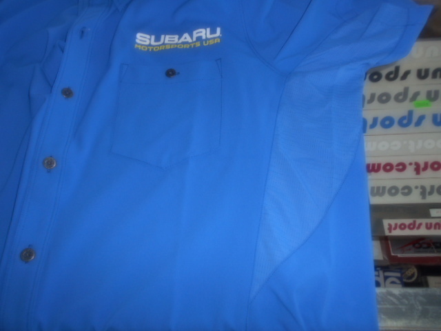 2020* SUBARU MOTARSPORTS USA официальный команда кнопка выше рубашка ( размер L) последний 1 листов * доставка отдельно .