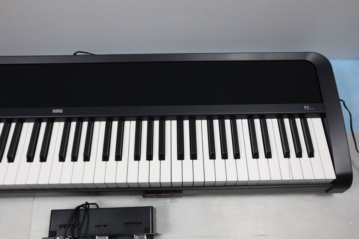 CB3615 N 2021年製 KORG B2 電子ピアノ ブラック 88鍵_画像3