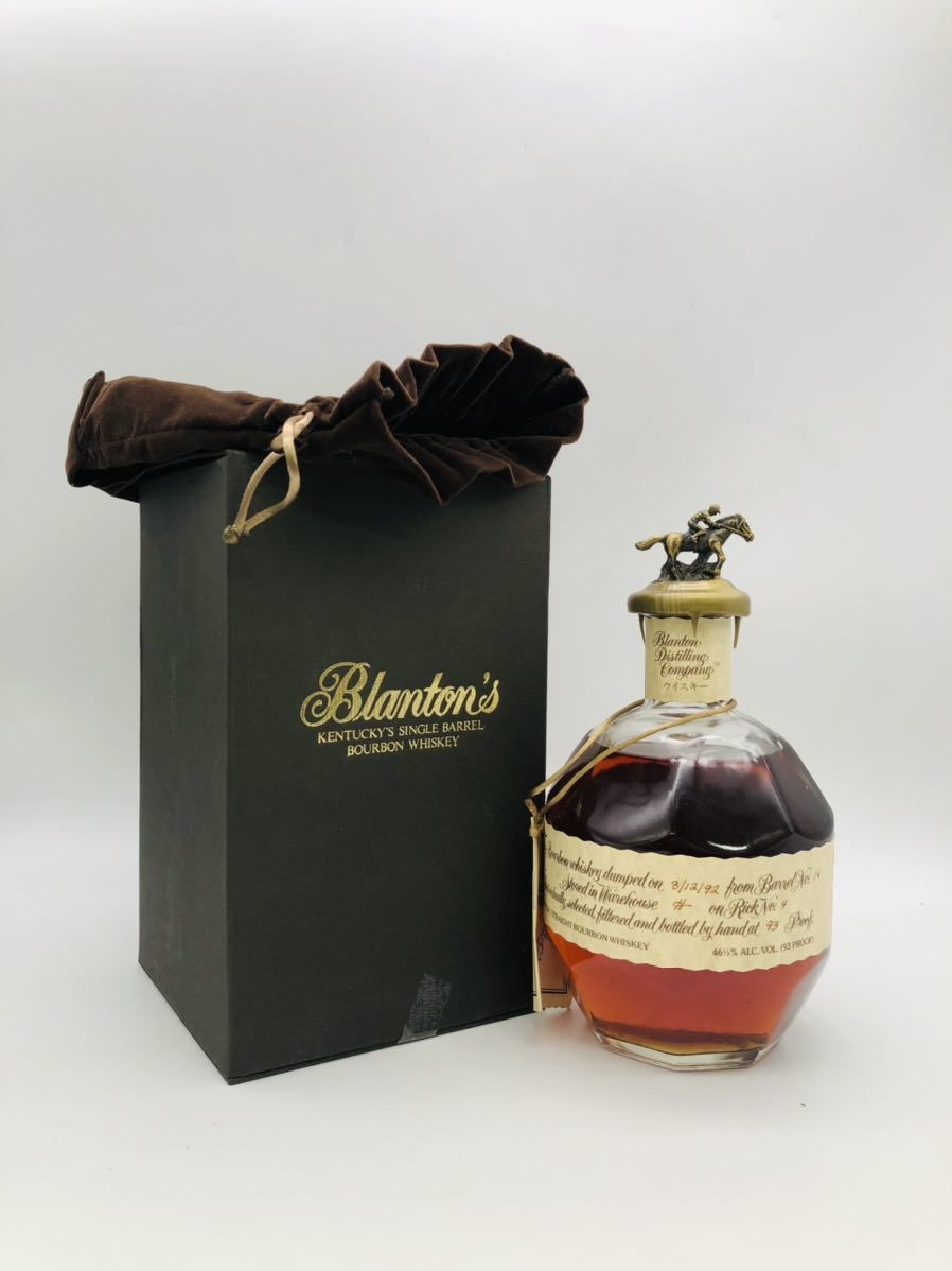 1円〜【未開栓】Blanton's ブラントン シングルバレル バーボン