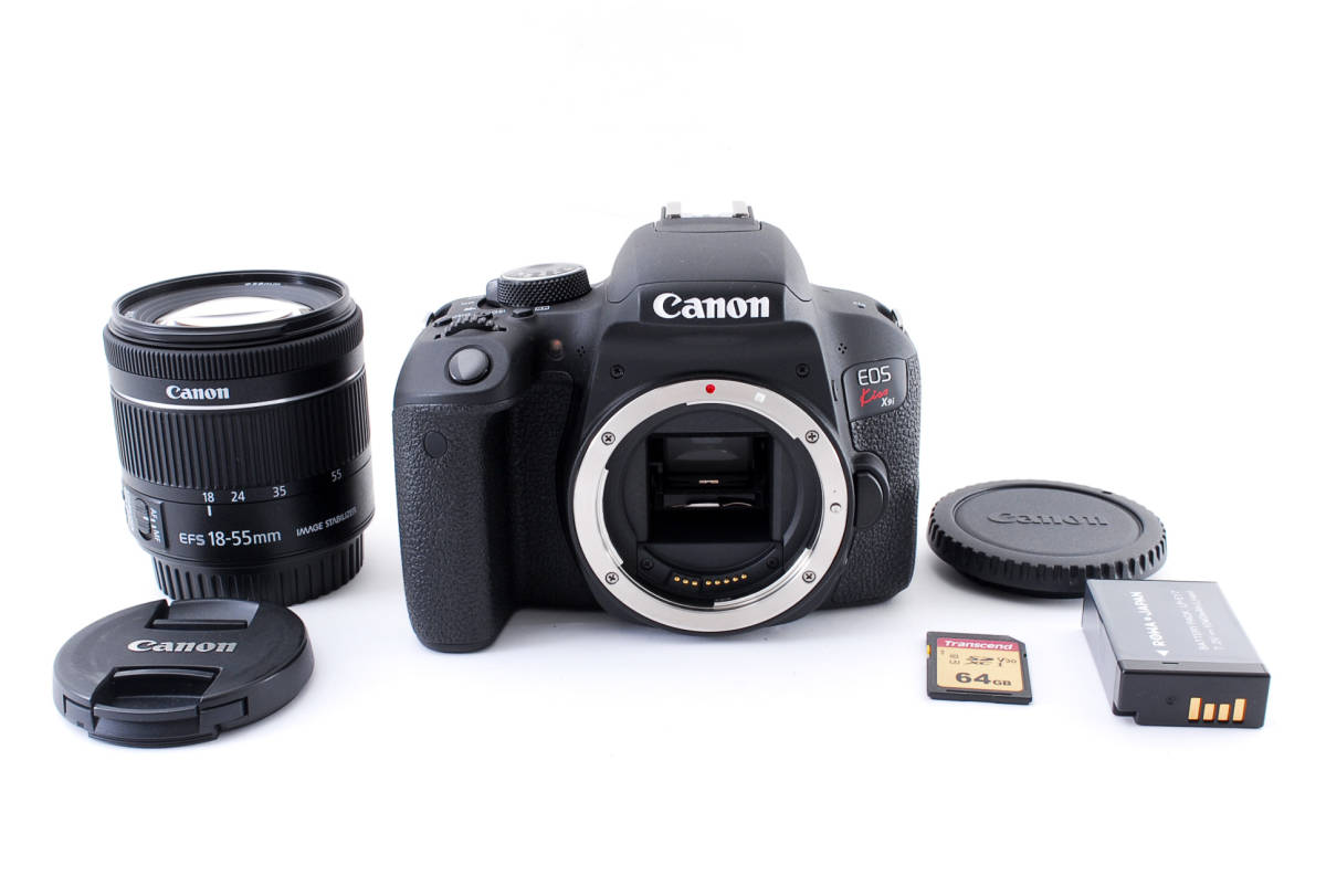 50%割引【お得】 ☆極上美品☆ Canon キャノン EOS kiss x9i EF-S 18 アウトレット正本 EOS キャノン Canon 極上美品 Kiss ダブルズームセット X3 デジタルカメラ