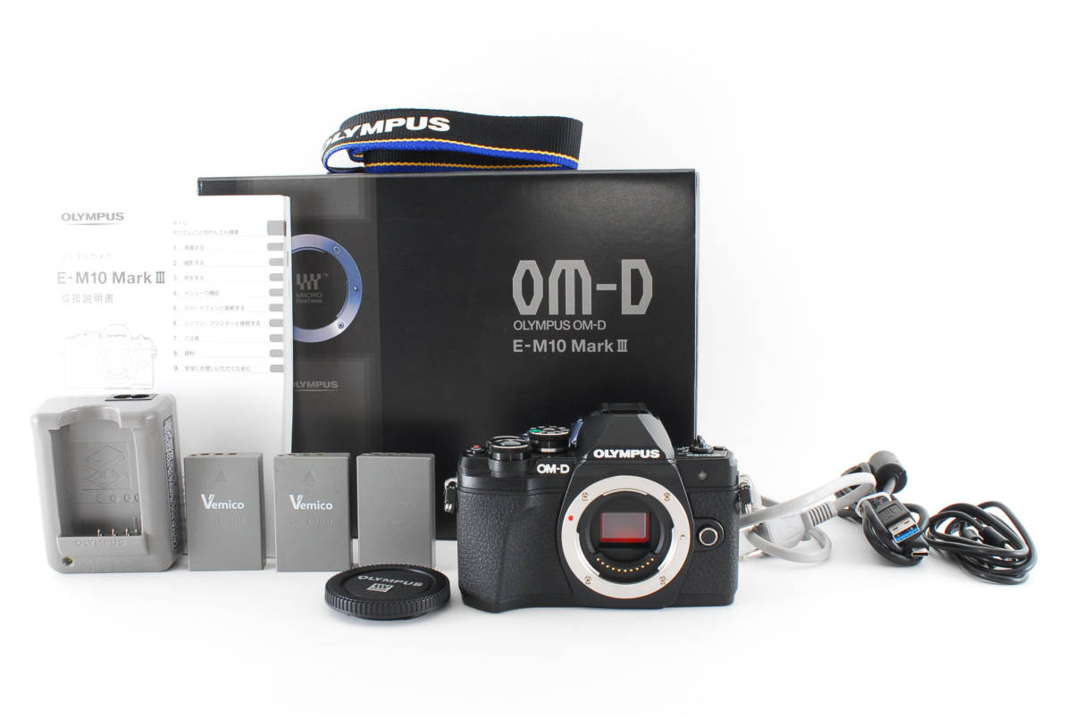 美品 OM-D E-M10 MARK 3 Mark III ボディ-