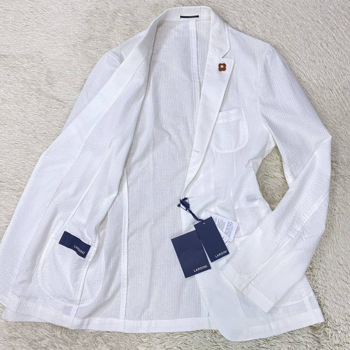 新品】ラルディーニ LARDINI サマージャケット テーラードジャケット