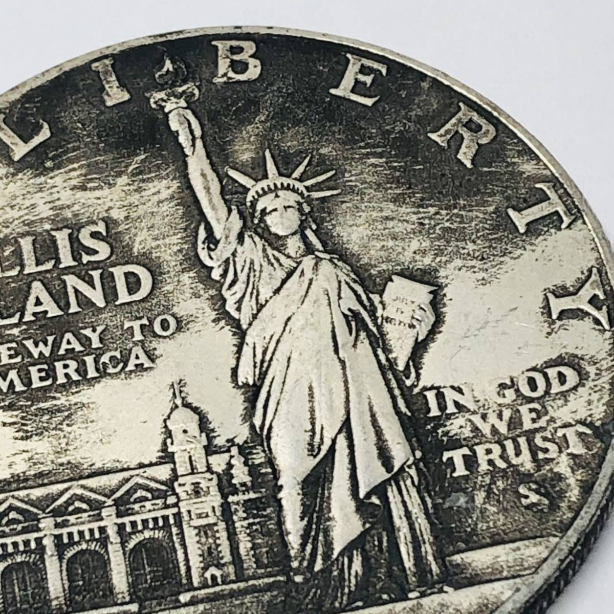 一流の品質 Z522 アメリカ 1795年 liberty 自由の女神 銀貨 古銭 貿易