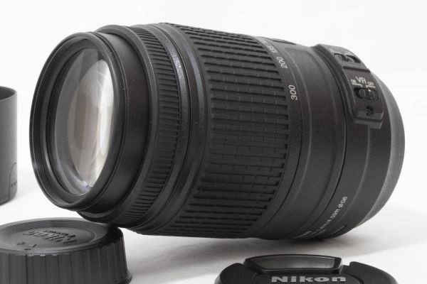 使用感激少の特上品 Nikon 望遠ズームレンズ AF-S DX NIKKOR 55-300mm