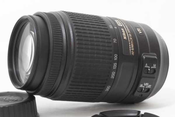 お買い得 Nikon 望遠ズームレンズ AF-S DX NIKKOR 55-300mm f/4.5-5.6G
