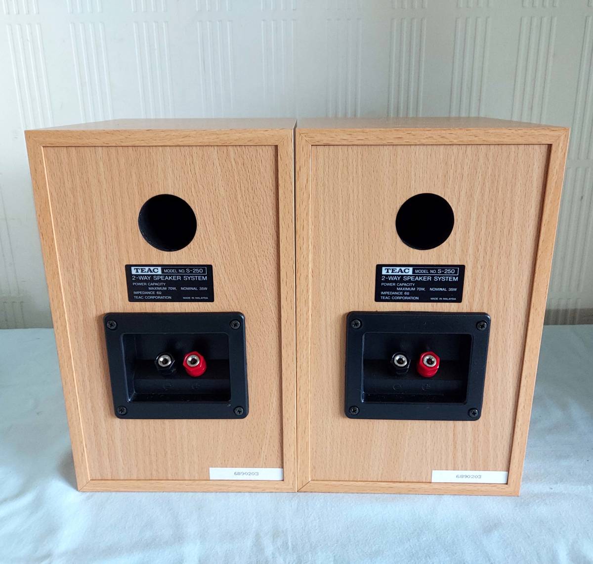 ○TEAC 2WAYスピーカー S-250○ペア ○TEAC 2WAYスピーカー S-250○ペア