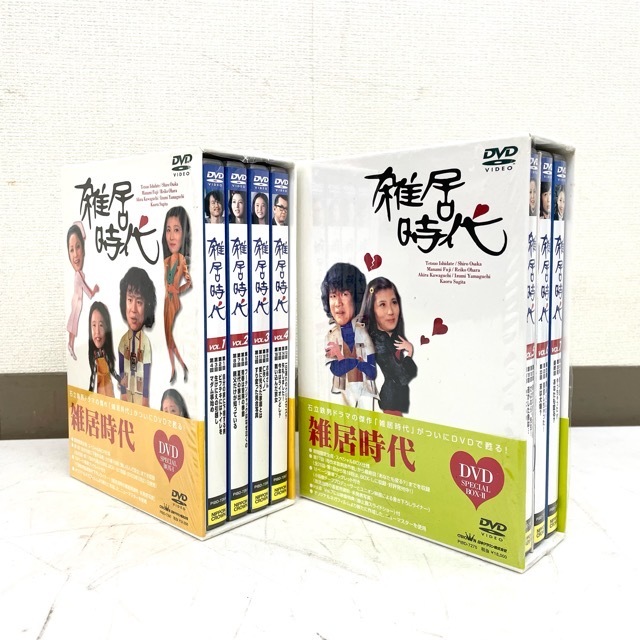 超人気 専門店 雑居時代 DVD-BOXⅠ 4枚組 石立鉄男 スペシャルBOX仕様