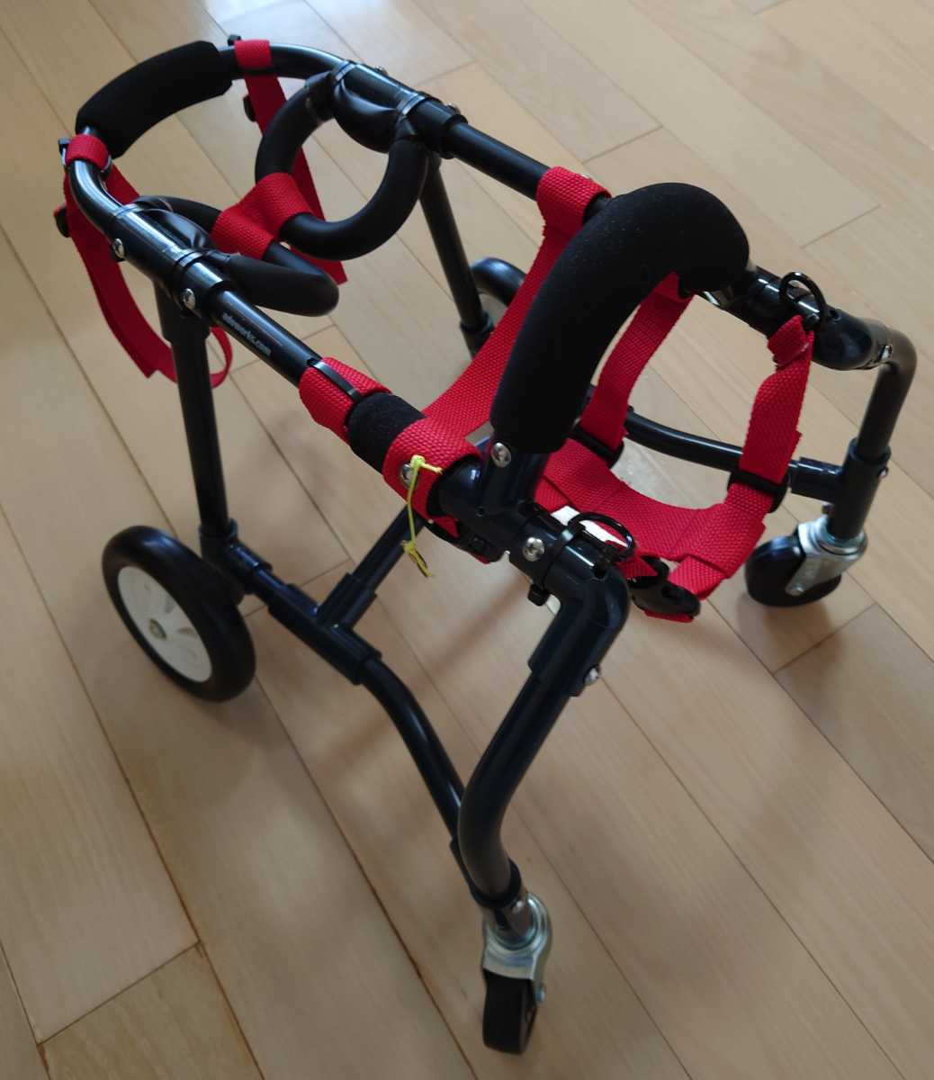 ヤフオク! - 【超美品】犬用車椅子 adoworks アドワークス 4