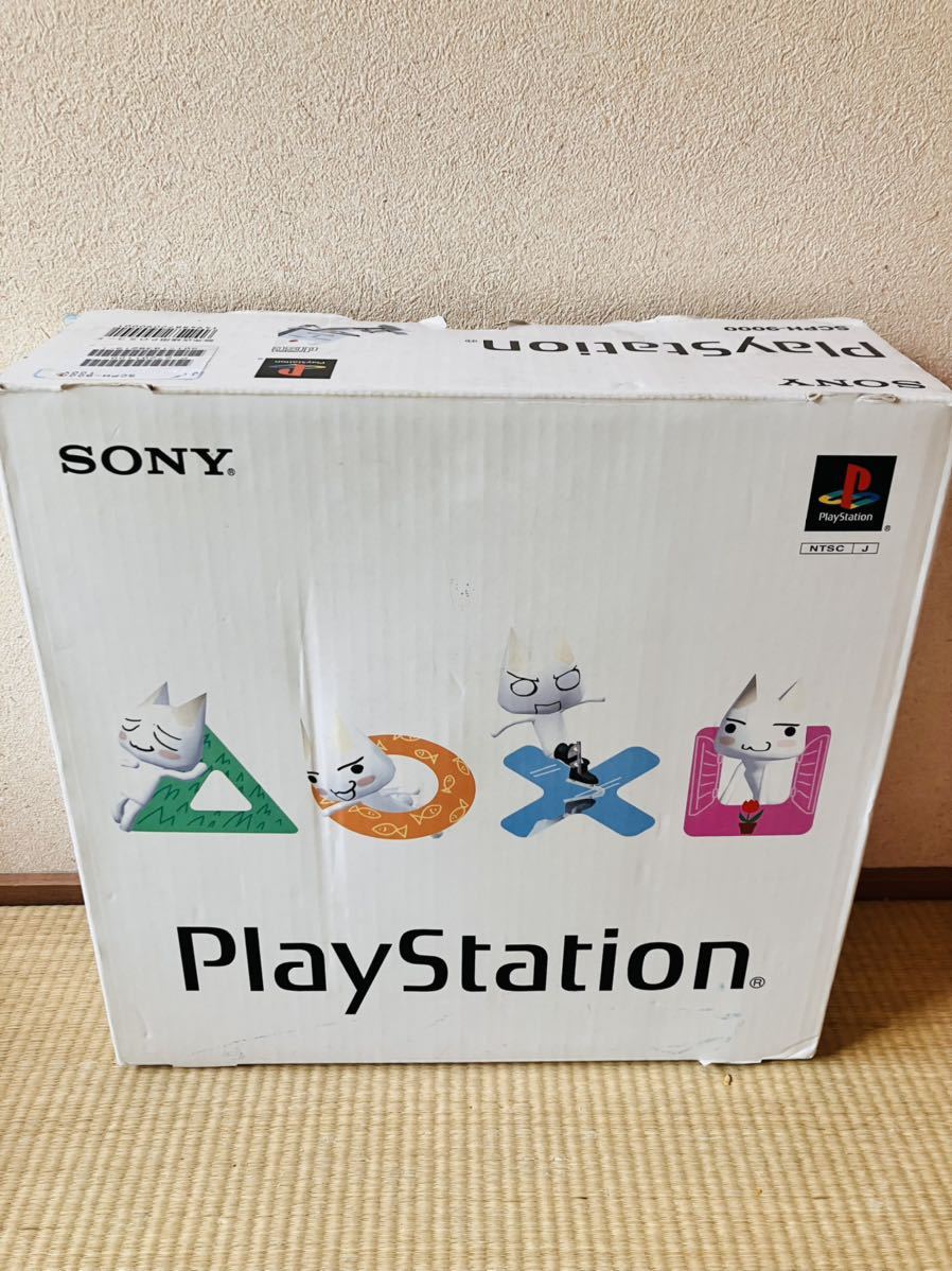 ★新品未使用 初代 Playstation 最終仕様 SCPH-9000／プレイステーション1 SONY ソニー 極上美品 経年劣化なし 送料無料☆☆