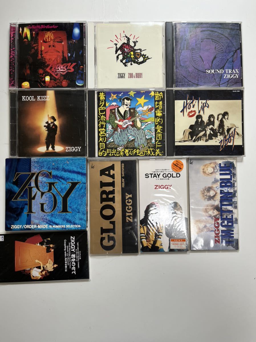 ZIGGY ジギー Birdeater Goliath HOT KIZZ KOOL LIPS ORDER-MADE POP オンラインストア専門店 cdまとめ売り75枚 邦楽