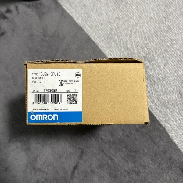 新品 安心保証 オムロン CJ2M-CPU15 CPUユニット 6ヶ月安心保証 OMRON製