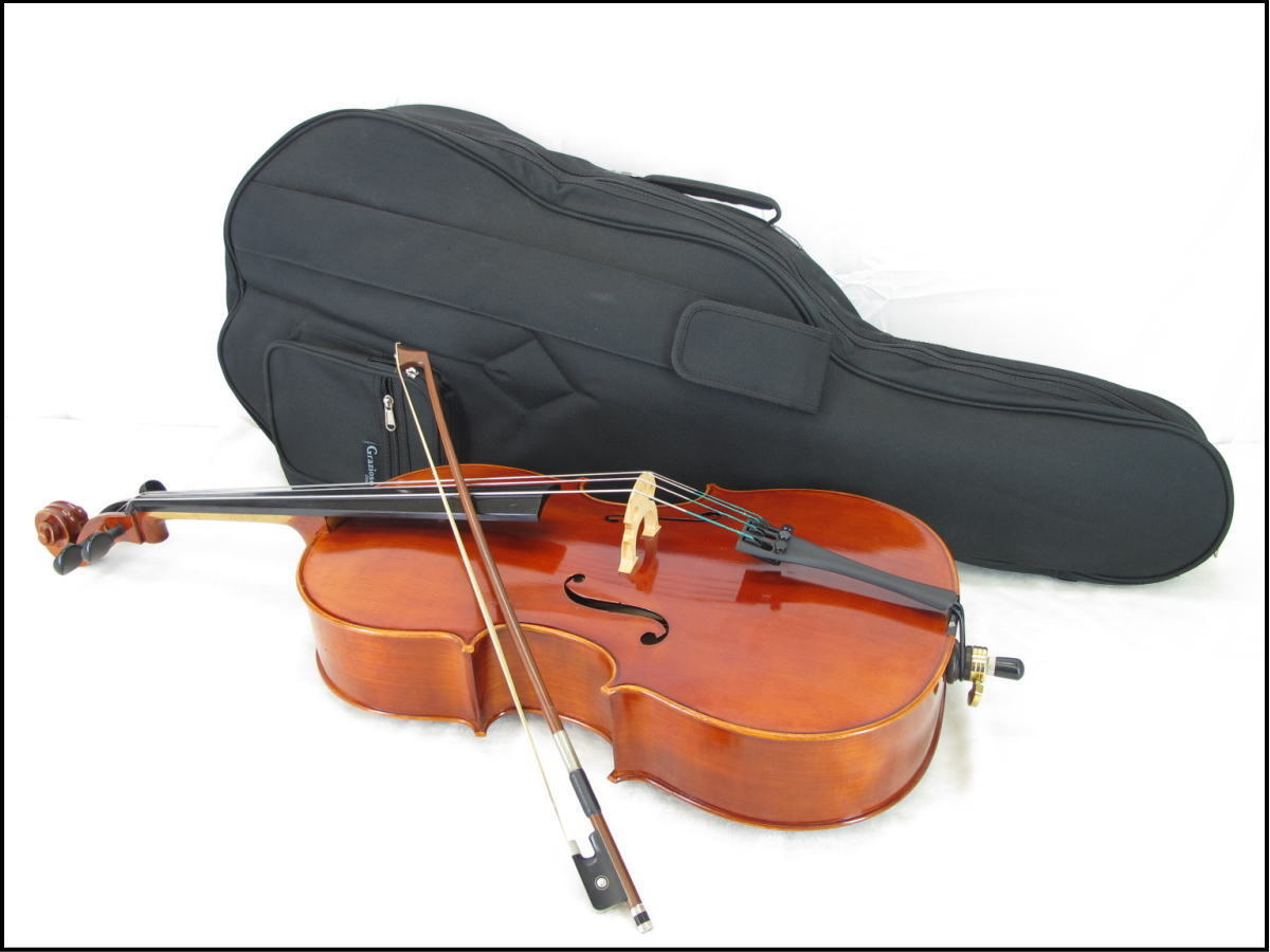 □美品□Grazioso/グラツィオーソ□チェロ□GC-1H□4/4□全長94cm