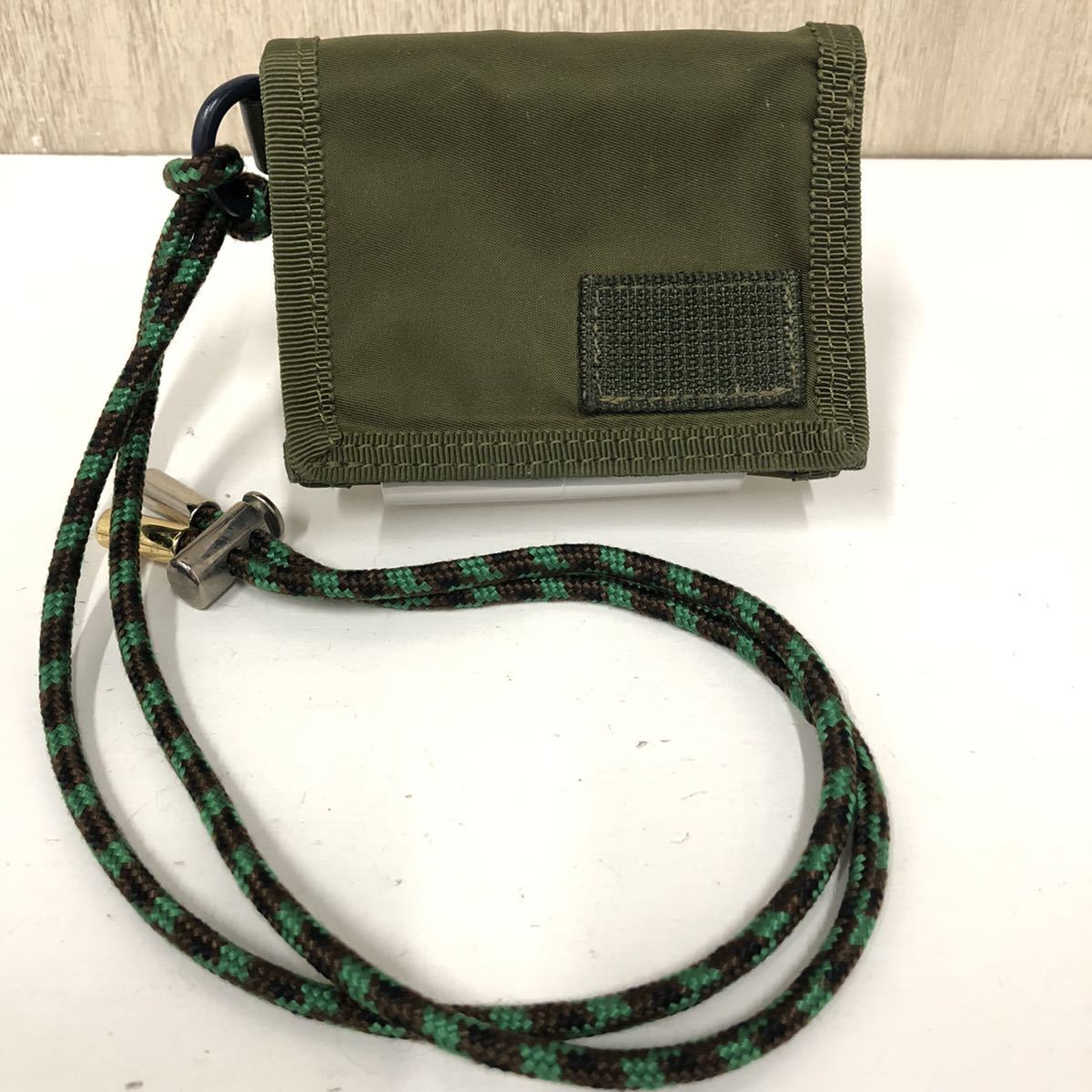 sacai】サカイ☆三つ折り財布 カードケース パスケース ミニウォレット