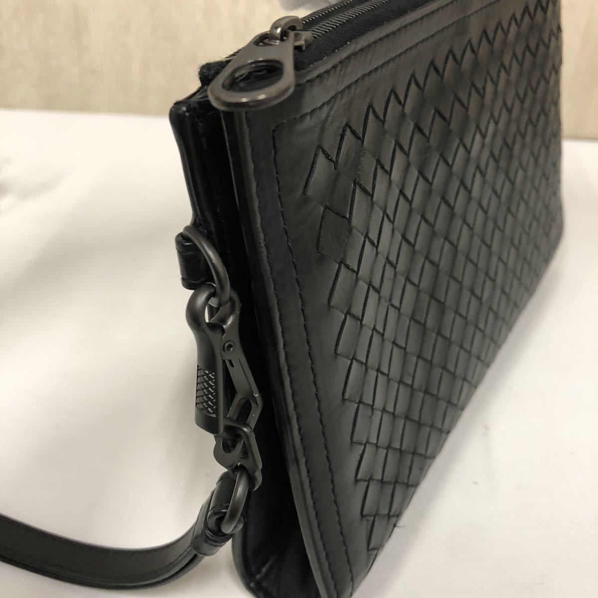 【BOTTEGA VENETA】ボッテガヴェネタ★セカンドバッグ クラッチバッグ ポーチ レザー 07_画像8