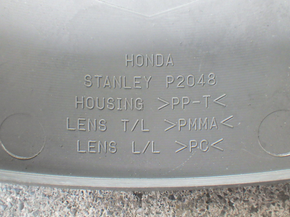 純正部品 ホンダ HONDA クレアスクーピー CREA SCOOPY AF55 ユニット COMP テールランプ STANLEY P2048 33704-GET-003 管理No.18521_画像7