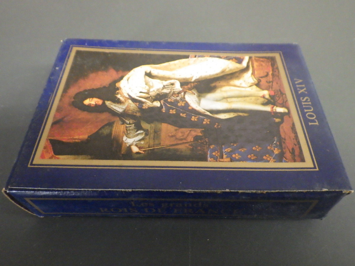 レア物 フランス製 EDITIONS DUSSERRE Jeu grands ROIS DE FRANCE LOUIS XIV ルイ十四世 PLAYING CARDS トランプ プレイングカード_画像2