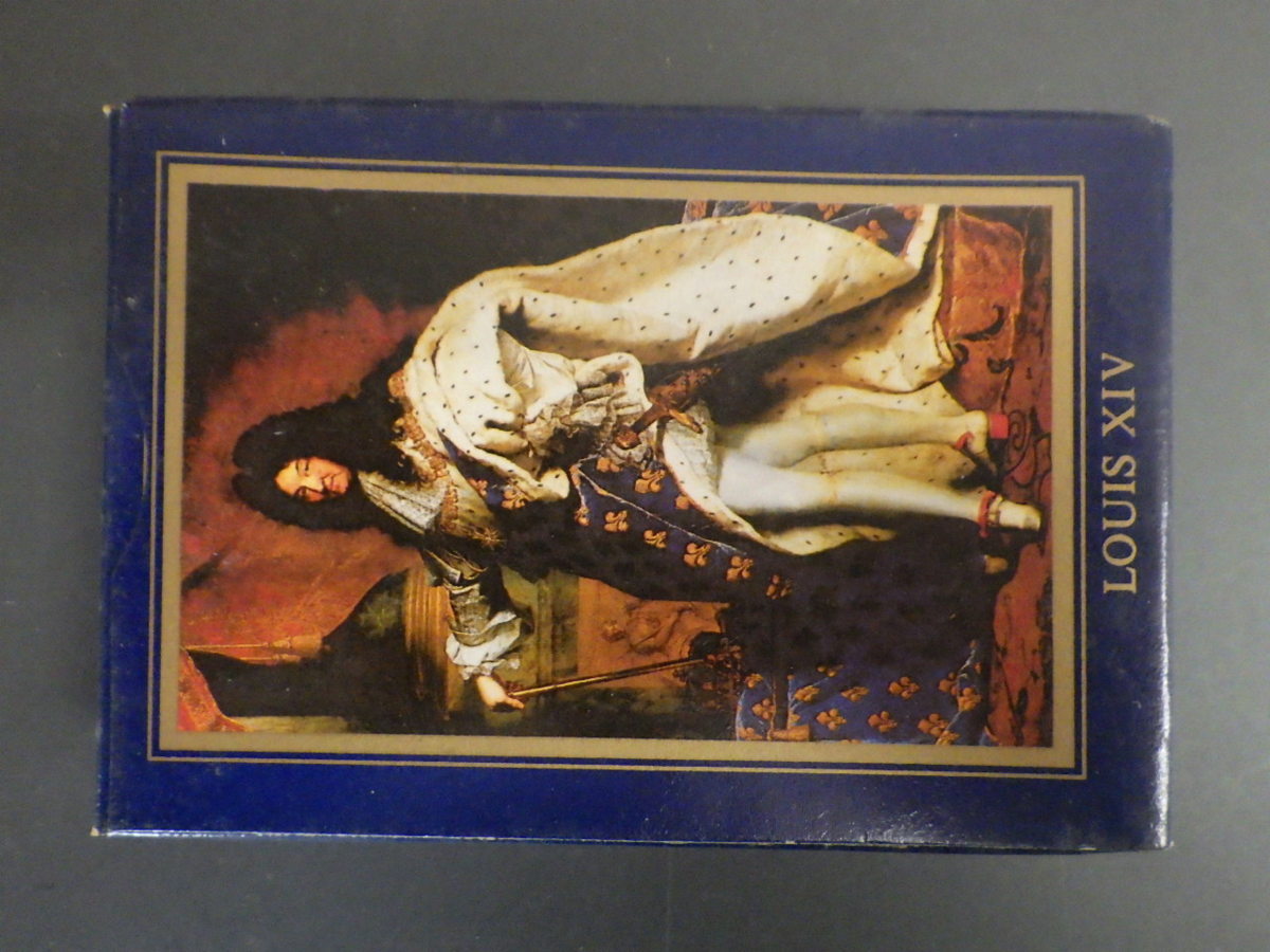 レア物 フランス製 EDITIONS DUSSERRE Jeu grands ROIS DE FRANCE LOUIS XIV ルイ十四世 PLAYING CARDS トランプ プレイングカード_画像1