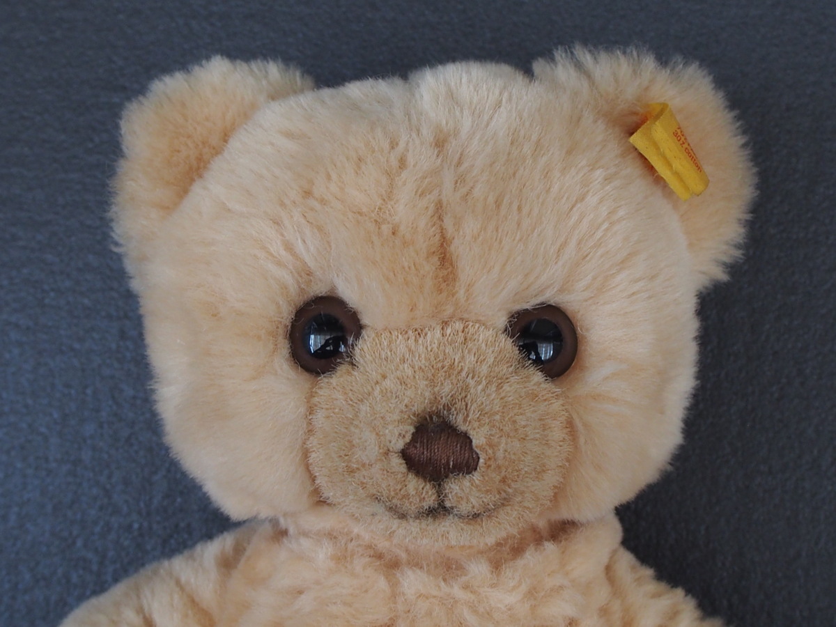 レア物 Steiff シュタイフ社 テディベア テディベア ペッツィー クリーム Petsy Teddy Bear 製造No.:012259 サイズ:28cm 管理No.7963_画像5