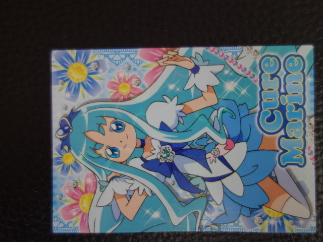 Энскосное сердце сердца Catch Pretty Cure Pretty Cure Glitter Trading Collection Collection Erika Umi Cure Marine Management № 12719