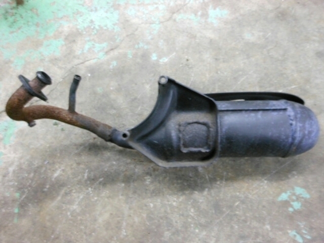  rare original part Piaggio Piaggio Piaa joPiaggio Zip ZIP ZAPC25000 original muffler normal chamber muffler 