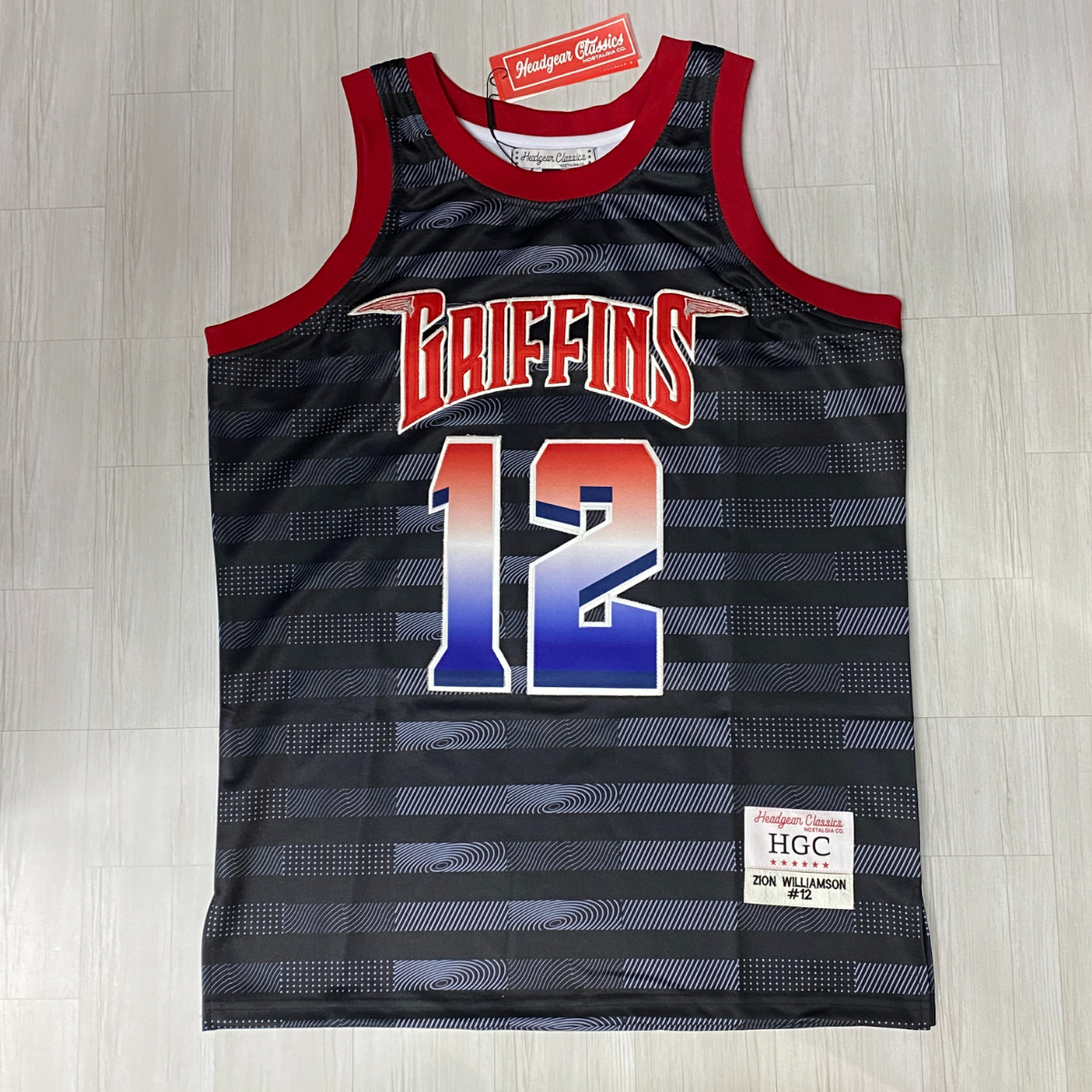 USA подлинный [XL] Classics Classics Classics Classics NBA Zion Williamson Zion Study 12 Bb Jersey HGC униформа