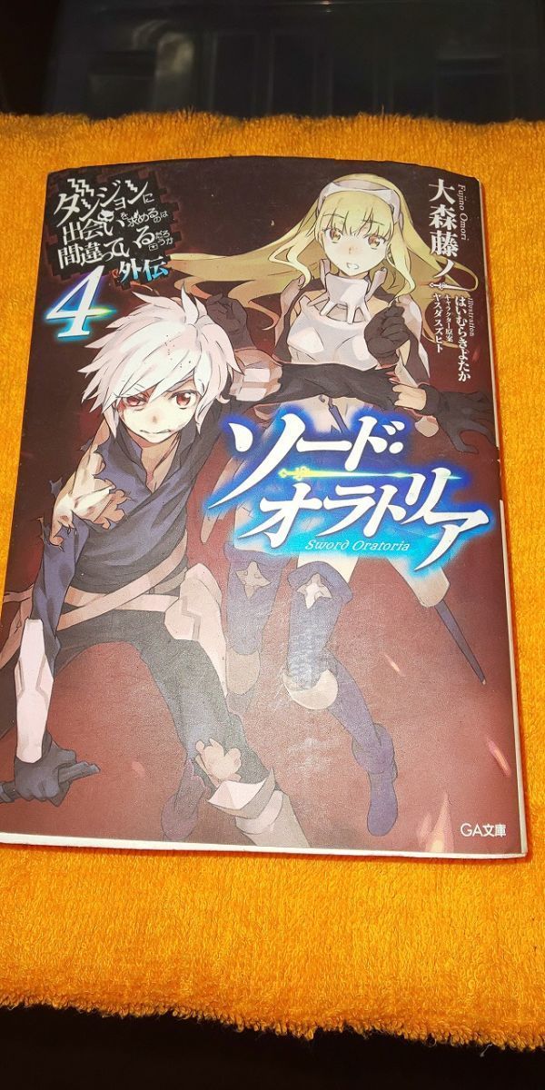 【本】 ラノベ ダンジョンに出会いを求めるのは間違っているだろうか 外伝 ソード・オラトリア 4 大森藤ノ GA文庫_画像1