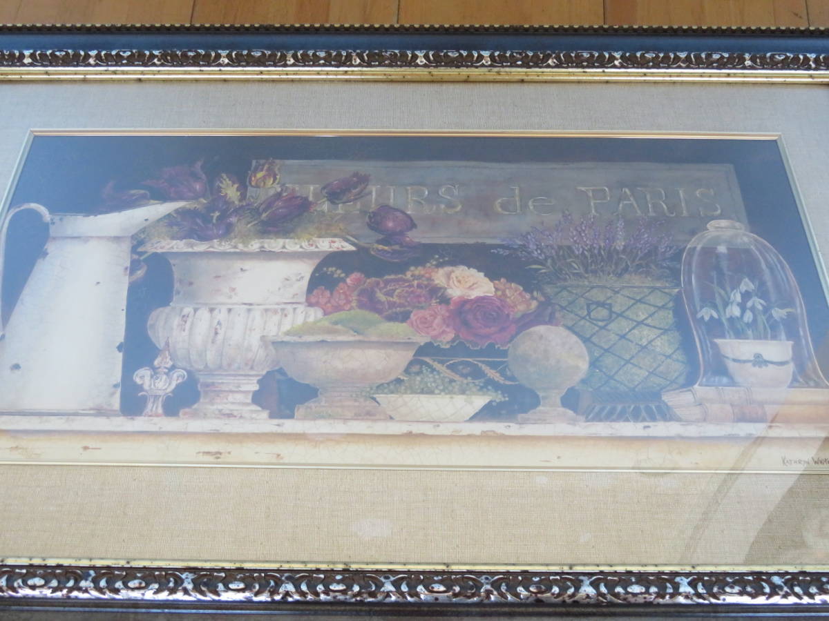 ◆キャサリンホワイト KATHRYN WHITE 複製 絵画 木製額縁 壁掛け コレクション◆