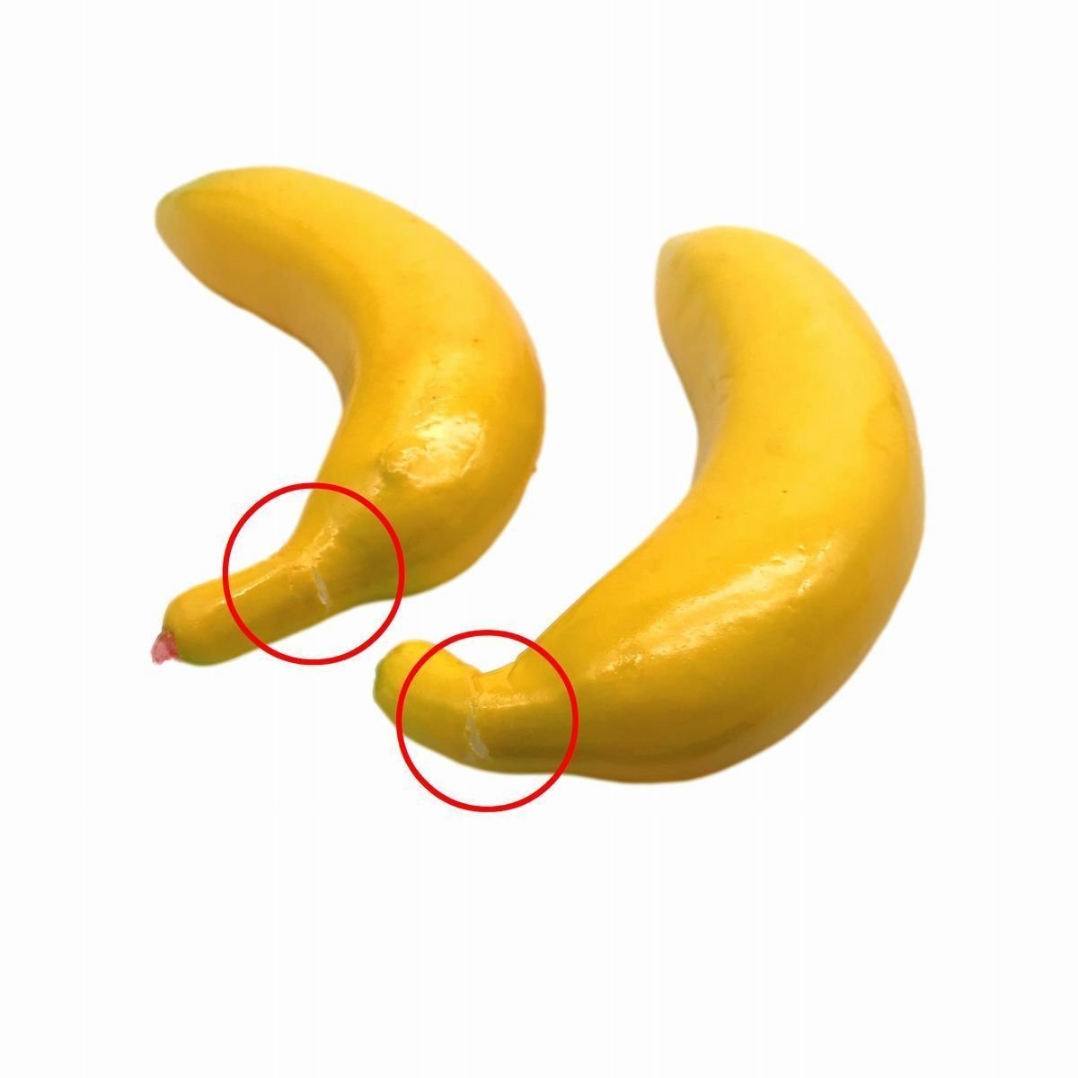 hzh75★【訳あり】食品サンプル バナナ 単品 2本セット_画像3