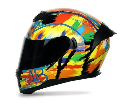 TZX457★オートバイヘルメットダブルレンズ取り外し可能なインナーライナーオートフルフェイスヘルメット男性と女性M -XL サイズ、9色選択_画像2