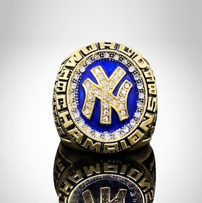 ZJM356 Champion 指輪 リング 23号/23.5号/24号 ファッション ステンレス鋼 贈り物 新品 MLB 指輪 ニューヨーク・ヤンキース_画像1