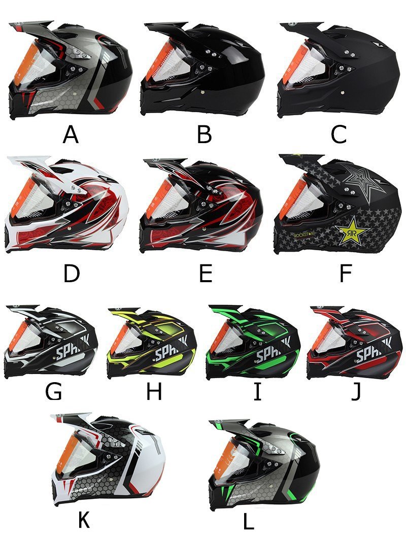 TZX283* очень популярный full-face мотоцикл off-road шлем S-XL размер выбор возможность много цвет 