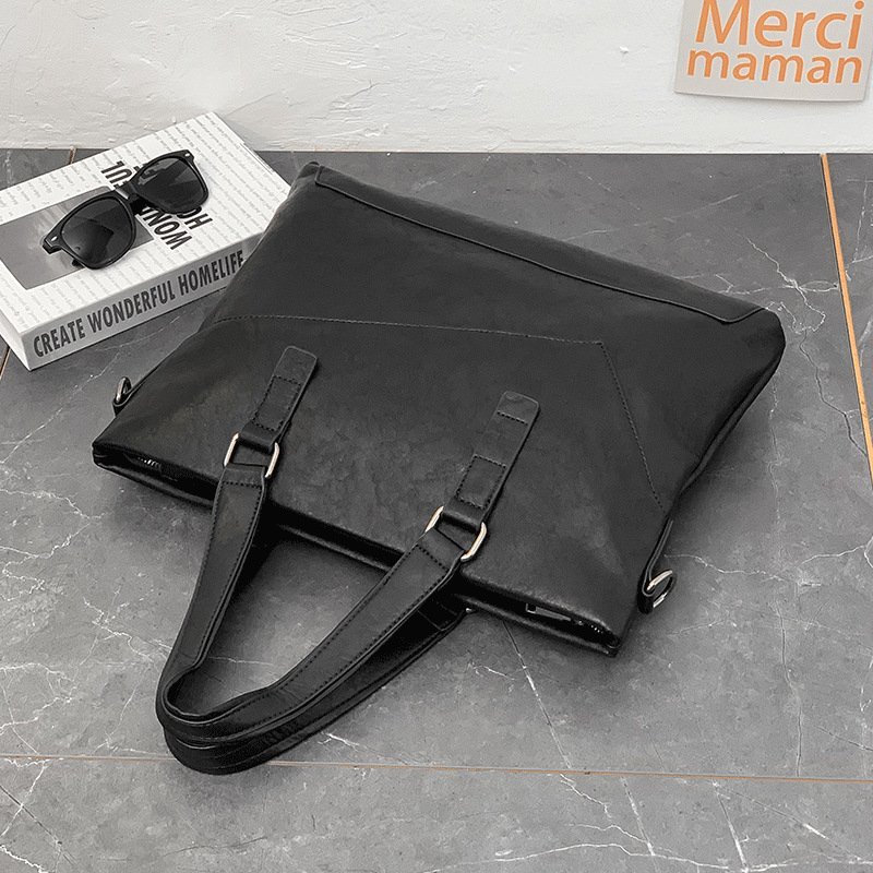 ZJM496 spring summer autumn winter piece .. new goods * men's handbag shoulder bag business 2Way PU leather 