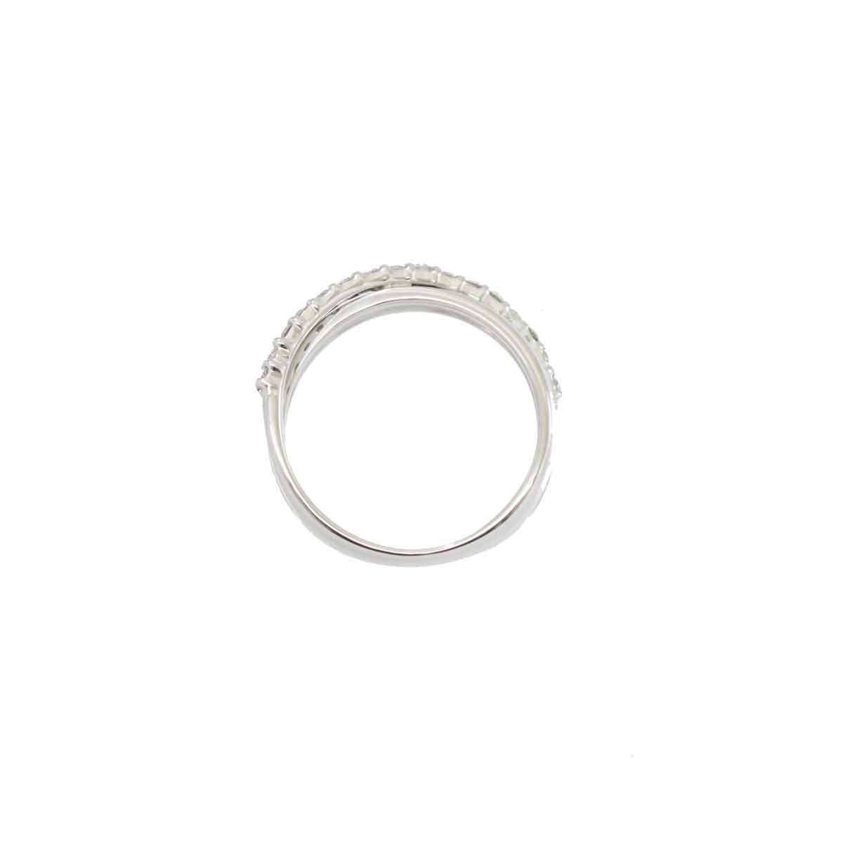 ポンテヴェキオ Ponte Vecchio 9号 ダイヤ 0.24ct リング K18 WG